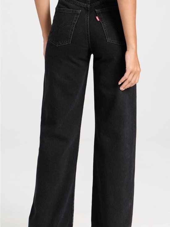 Levi's Denim - Levi's Women's Wide Leg Jeans - Black